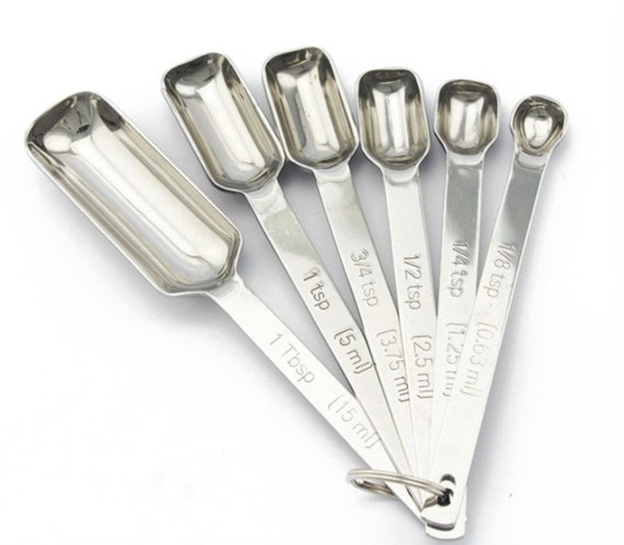 Magnetic Measuring Spoons Set Fits In Spice Jars Set Of 8 Is Oil