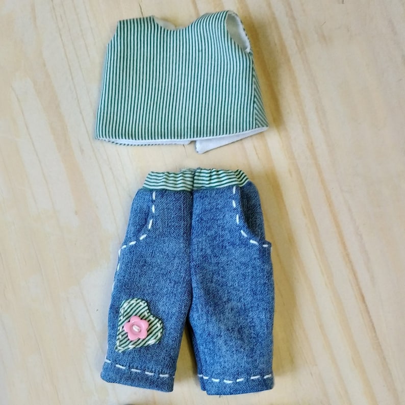 7 inch Doll Clothes Sewing Pattern PDF 7 inch Baby Doll Etsy