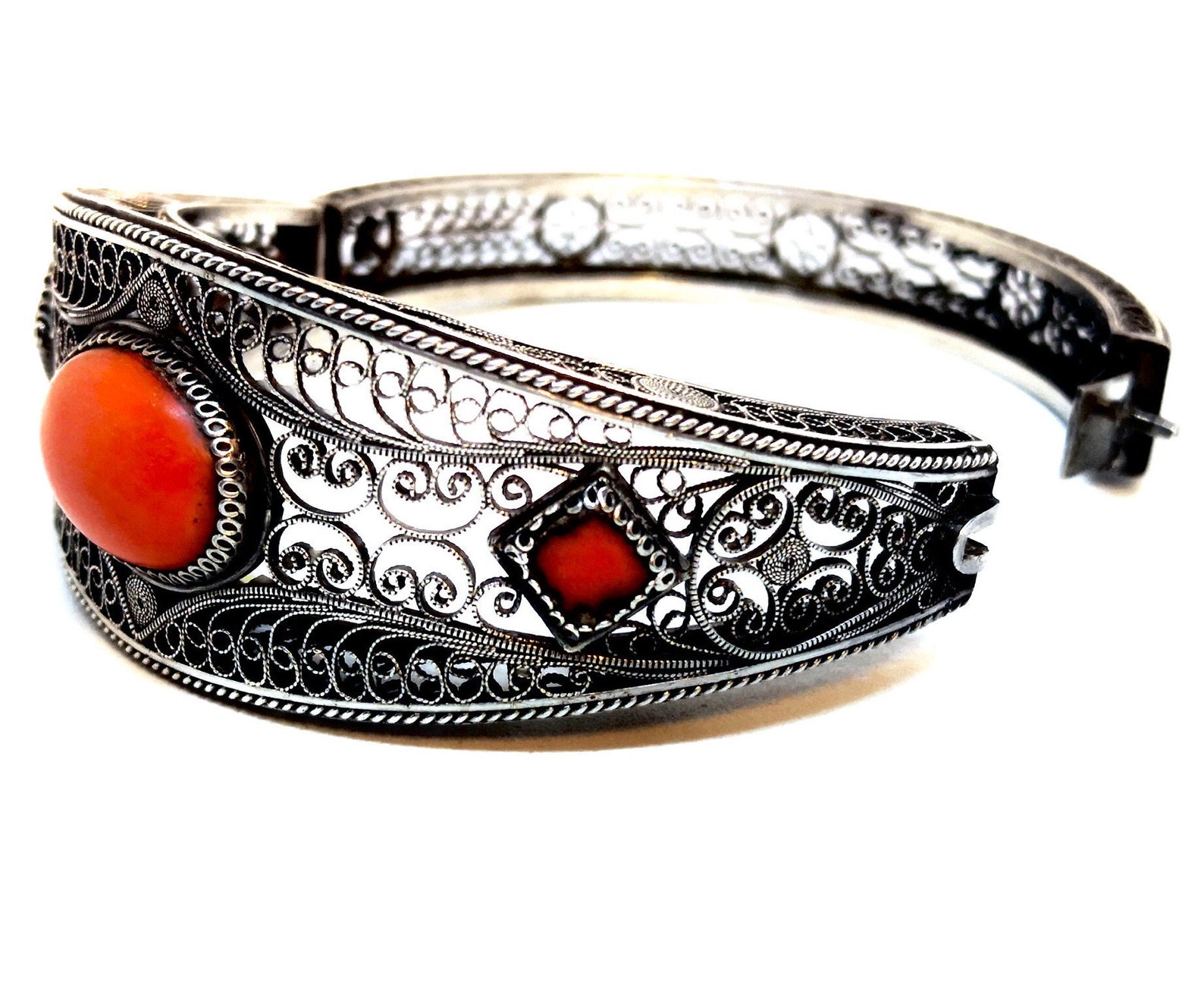 Bracelet type mongolien antique - Etsy France
