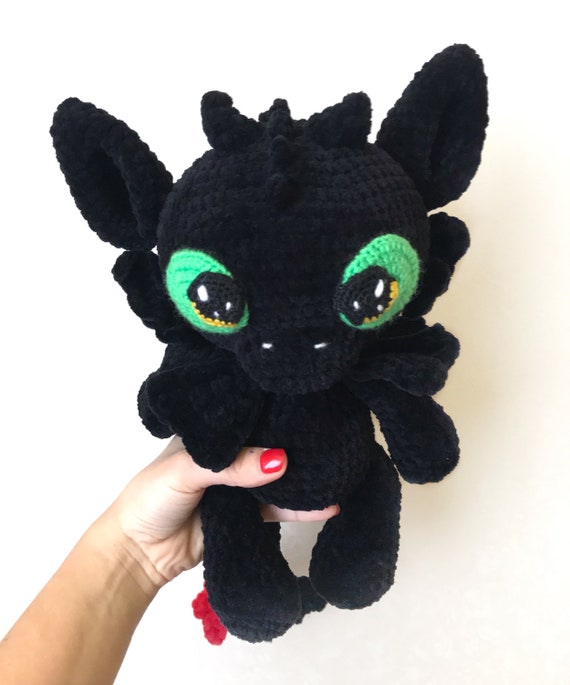 etsy toothless plush