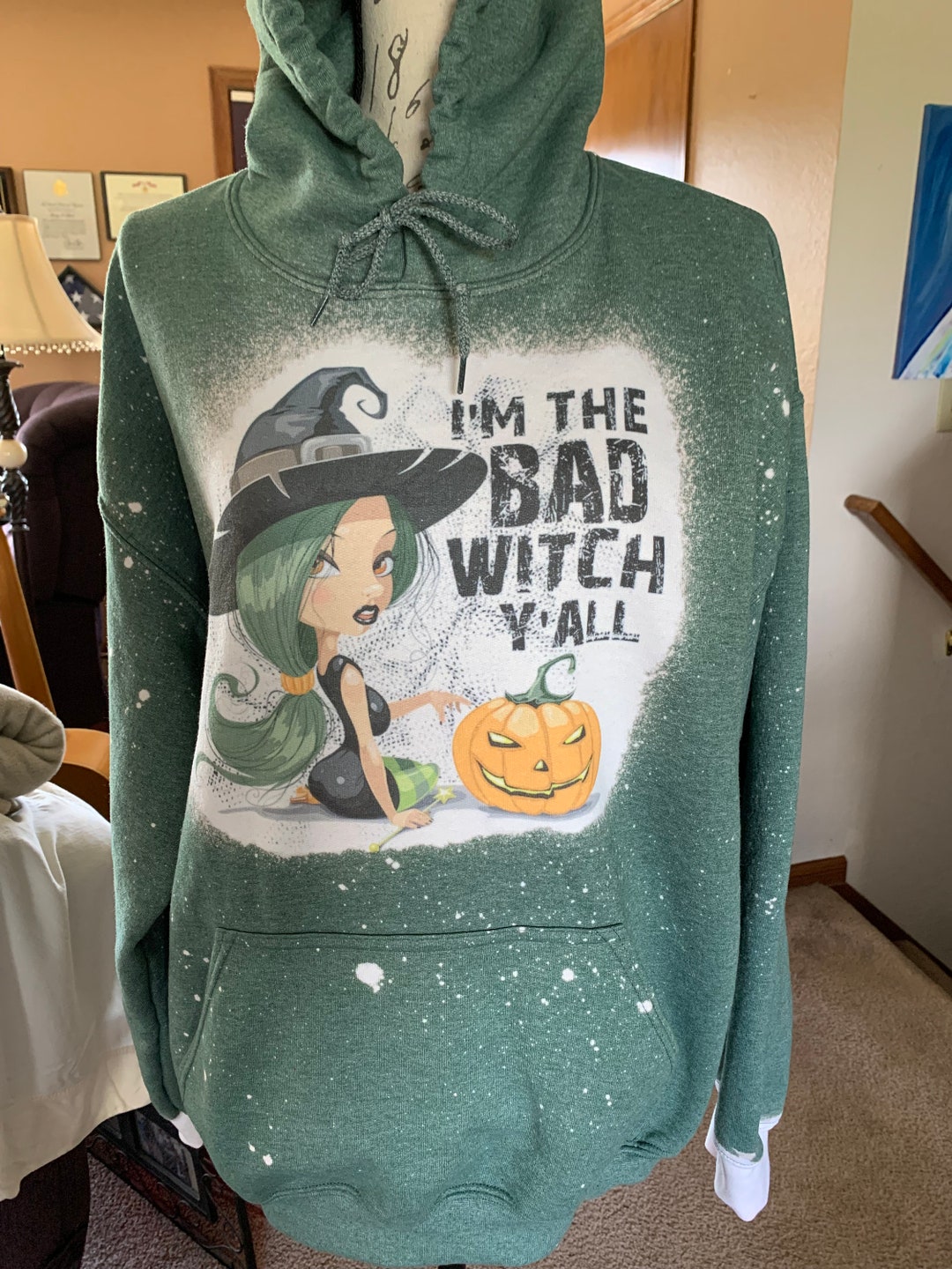 Bad witch long hoodie outlet