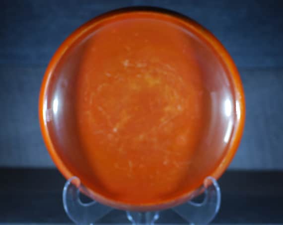 Antique Collectible C.1902-1922 Orange Royal Doulton Bowl Marked To Base