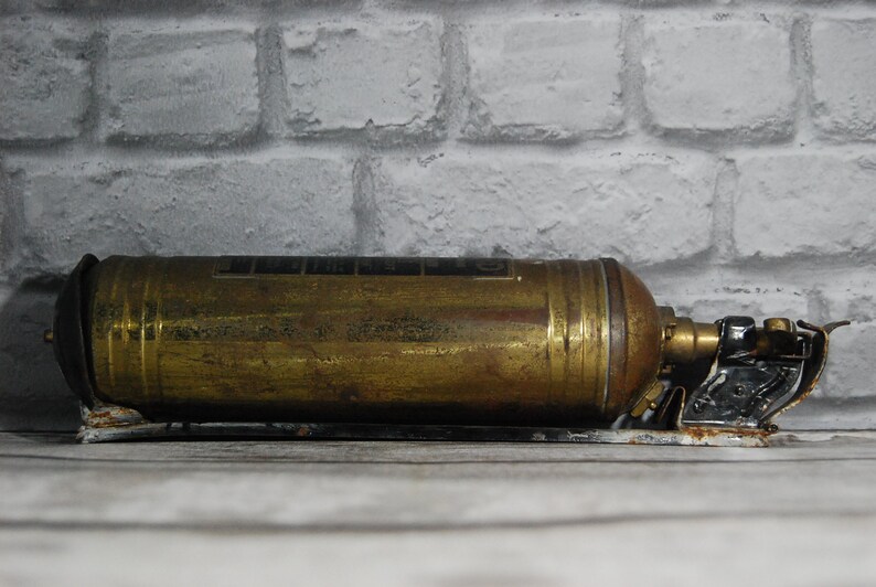 1965 Dunford Carbon Tetrachloride Hand Pump Fire Extinguisher Etsy