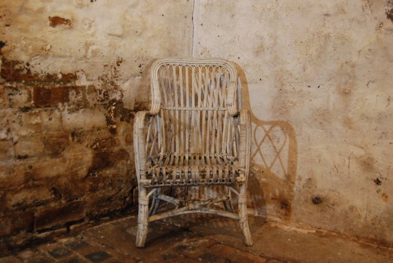 Antique Wicker Children's Chair