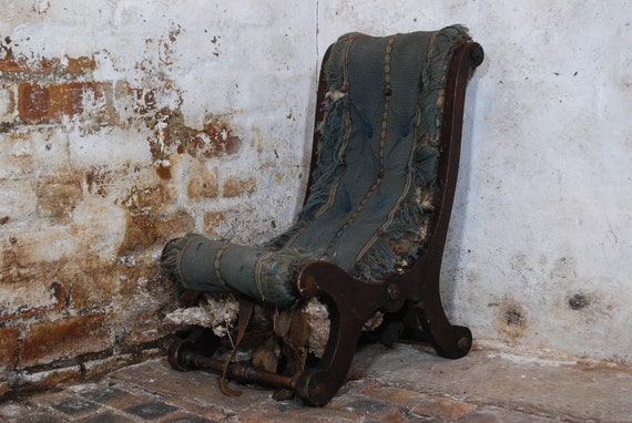 Antique Georgian Nursing Chair