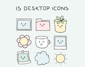 cute desktop icons, mac folder icons, desktop folder icons, aesthetic icons, windows icons, windows folder icons, computer icons