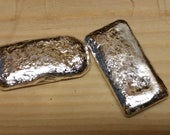 1 oz Silver Bar .999 Fine Silver Hand Poured