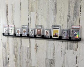 10 Slab PSA CGC Wall Mount Holder - Graded Trading Card Display