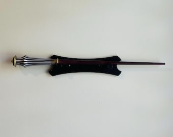 Horizontal Wand Wall Mount: Display Holder (Holds 1 Wand)