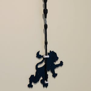 Lion Wand Wall Mount: Magic Wand Display Holder