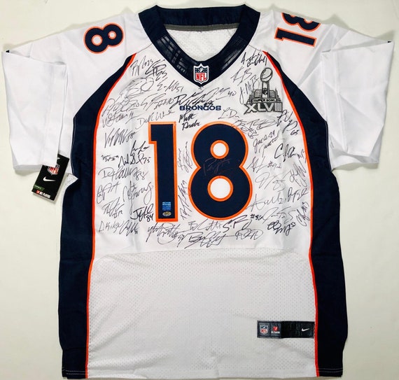 2015 signed broncos jersey