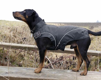 Dog Winter Jacket w/ Fleece Black, XS - 4XL - Perfect for the Outdoor Enthusiast