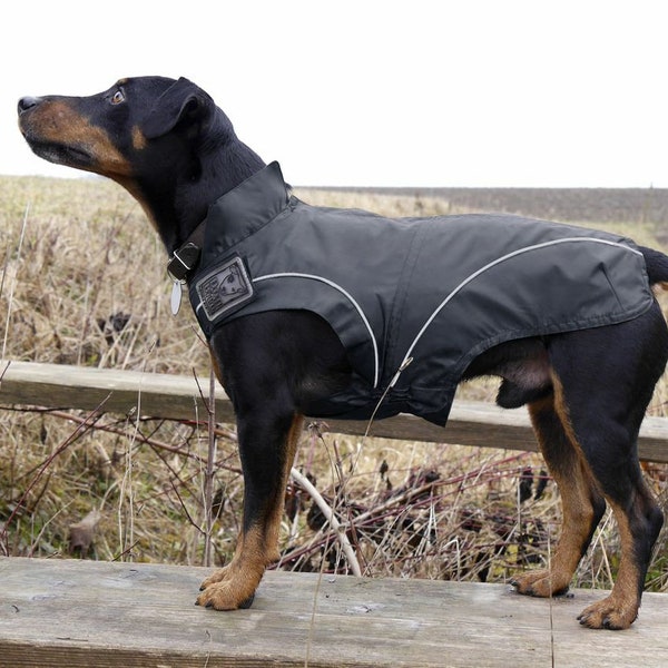 Dog Winter Jacket w/ Fleece Black, XS - 4XL - Perfect for the Outdoor Enthusiast