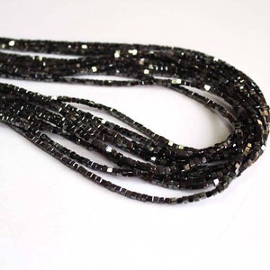 16 Carat Natural Black Cubes Diamond, Box Cube Beads, Natural Diamond Beads Jewellery 1.75MM -2.50MM