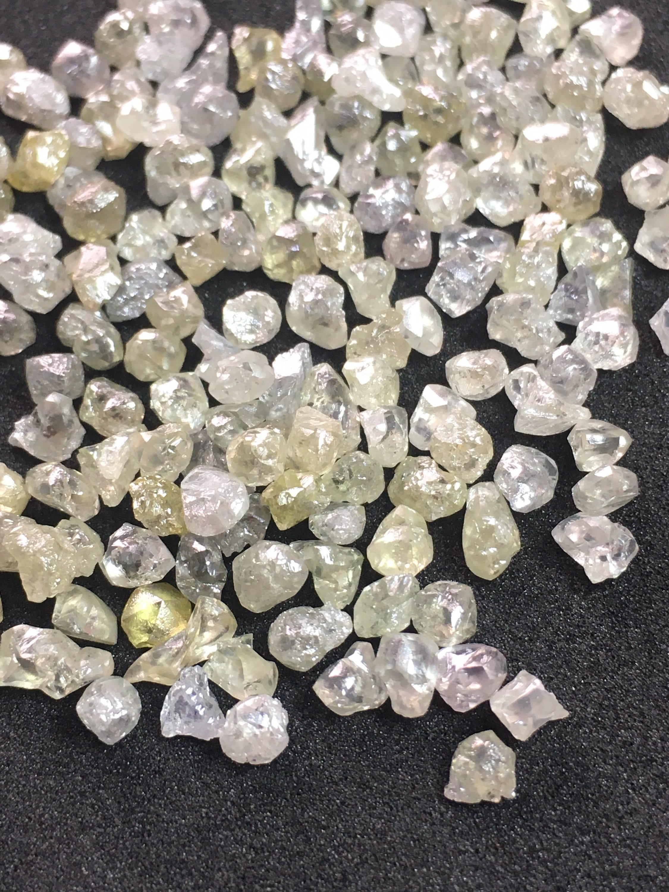 1.00 Ct Natural Fancy Mix Color Rough Diamond: Uncut Loose