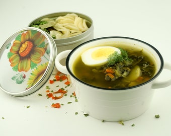 Green Borscht (Ukrainian Spinach Soup) • Dry Soup Mix • Serves 8 • Just Add Broth