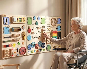 Special Needs Sensory Activity Item, Sensory Board For Adults With Disabilities, Sensory Items For Adults