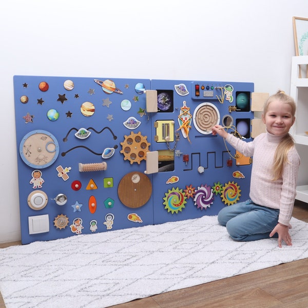 Panneau mural sensoriel pour pédiatrie, musées, garderie, maternelle, grand panneau sensoriel