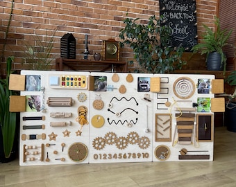 Sensory Wall Panel For Seniors– Calming Sensory Item, Occupational Therapy, Fine Motor Skills  and Cognitive Skills