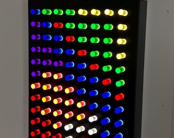 Interactive Light Peg Board for Sensory Rooms, Classrooms & Therapy Spaces