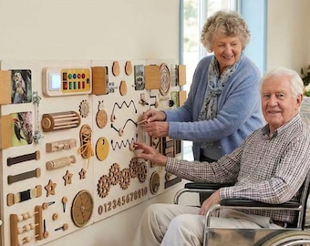 Sensory Wall Panel For People With Dementia And Memory Issues – Designed for Care Homes & Supported Living