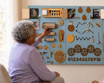 Sensory Wall Panels For Adults – Tactile LED Boards For Therapy Rooms, Snoezelen, Calming Areas, Autism Support, Dementia