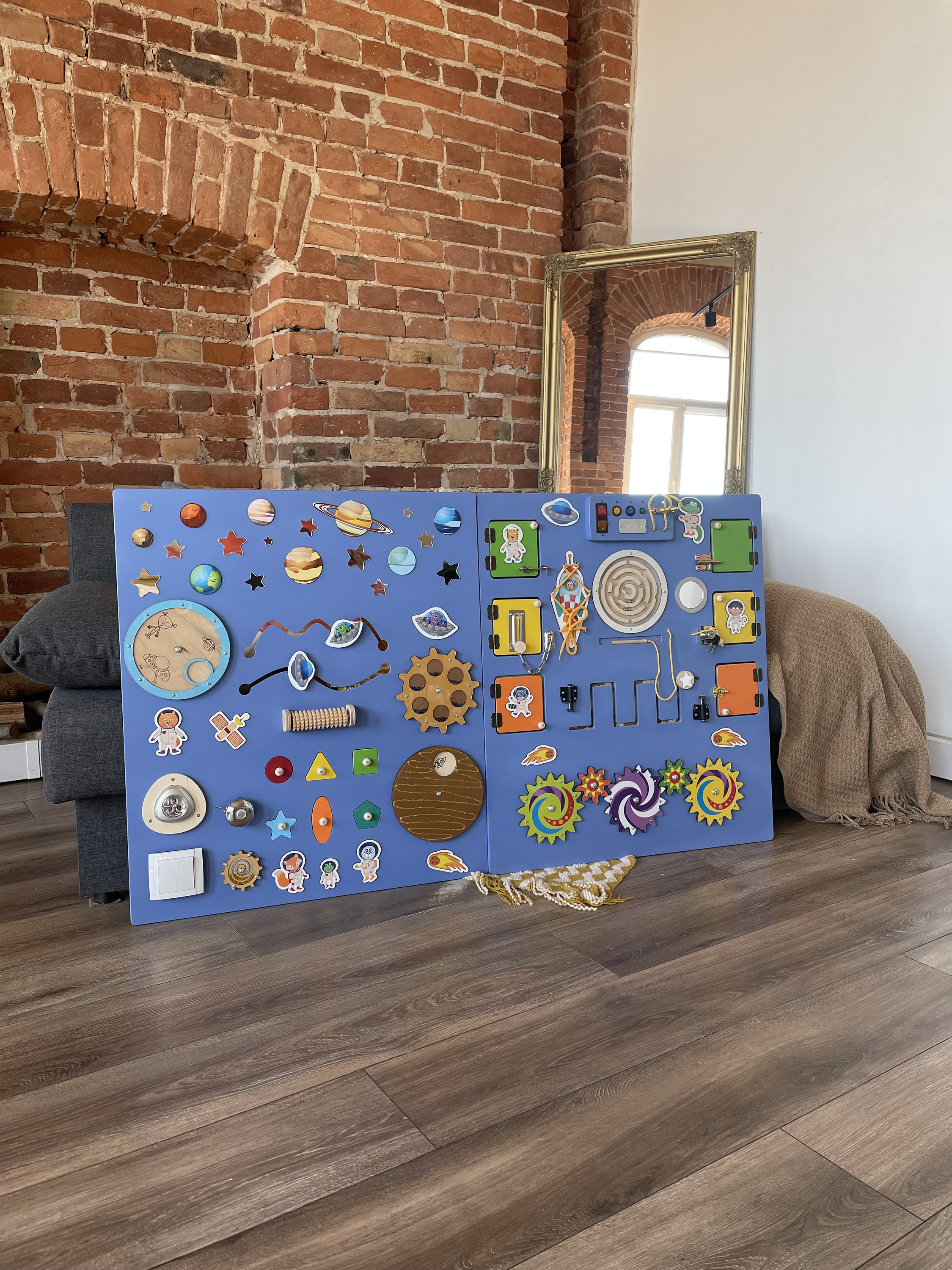 Rocket Activity Board Panels - sensorisch wandpaneel voor kinderen