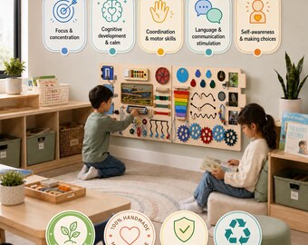 Felt Story Board – Tableau D'histoires En Feutre 36 Pièces, Sensoriel, Réutilisable, 104 X 75 Cm, Dès 3 Ans