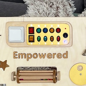 Waiting Room Solutions Designed for Kids, LED light busy board,Huge busyboard