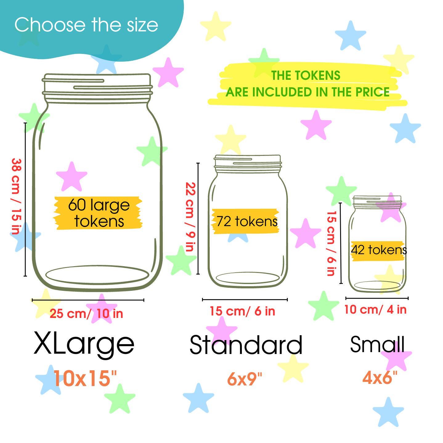 Personalized Reward Jar Classroom Magnetic Reward Jar for Teacher Star ...