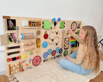 Sensory Room Wall Panel for Kids | LED Activity Board for Clinics, Therapy Spaces, Dental Offices, Calming Corners