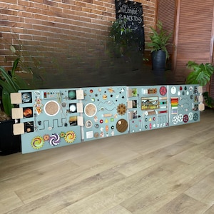 Sensory Room Equipment Sensory Board For Wall Busy Board Wall Mount Tactile Wall Panels Sensory Items For Adults Calming Corner In Classroom
