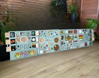 Sensory Room Equipment Sensory Board For Wall Busy Board Wall Mount Tactile Wall Panels Sensory Items For Adults Calming Corner In Classroom