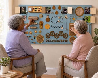 Sensory Wall Panels For Adults – Tactile LED Boards For Therapy Rooms, Snoezelen, Calming Areas, Autism Support, Dementia