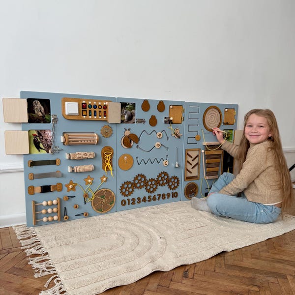 Sensory room supplies: wooden sensory wall panels with lights for sensory space, classroom, nursery, adult care, occupational therapy