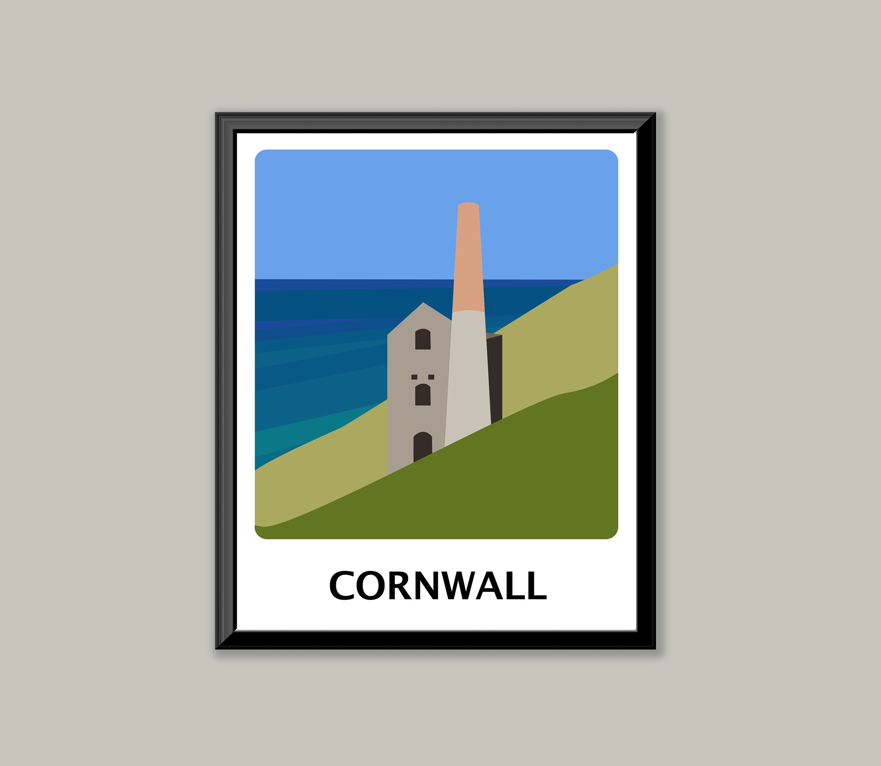 Cornish Tin Mine Etsy