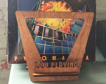 Vinyl Record "Now Playing" Holder / Stand - XL
