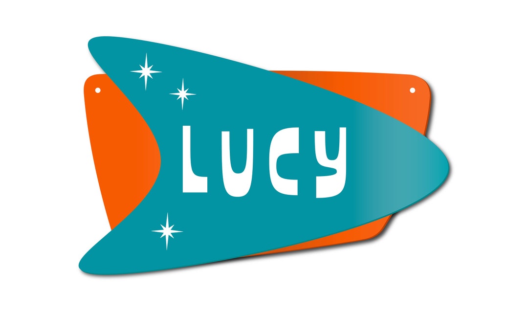 dog-house-name-sign-mid-century-modern-style-retro-pet-sign-mcm-etsy