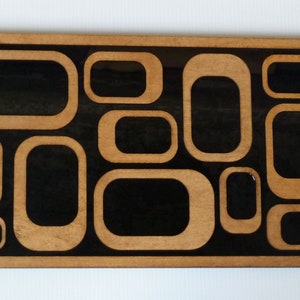 Mid Century Modern Wall Art, Atomic Decor