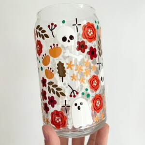 Fall Vibes Glass Cup
