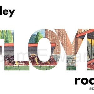 Charlton Athletic ‘Valley Floyd Road’-print