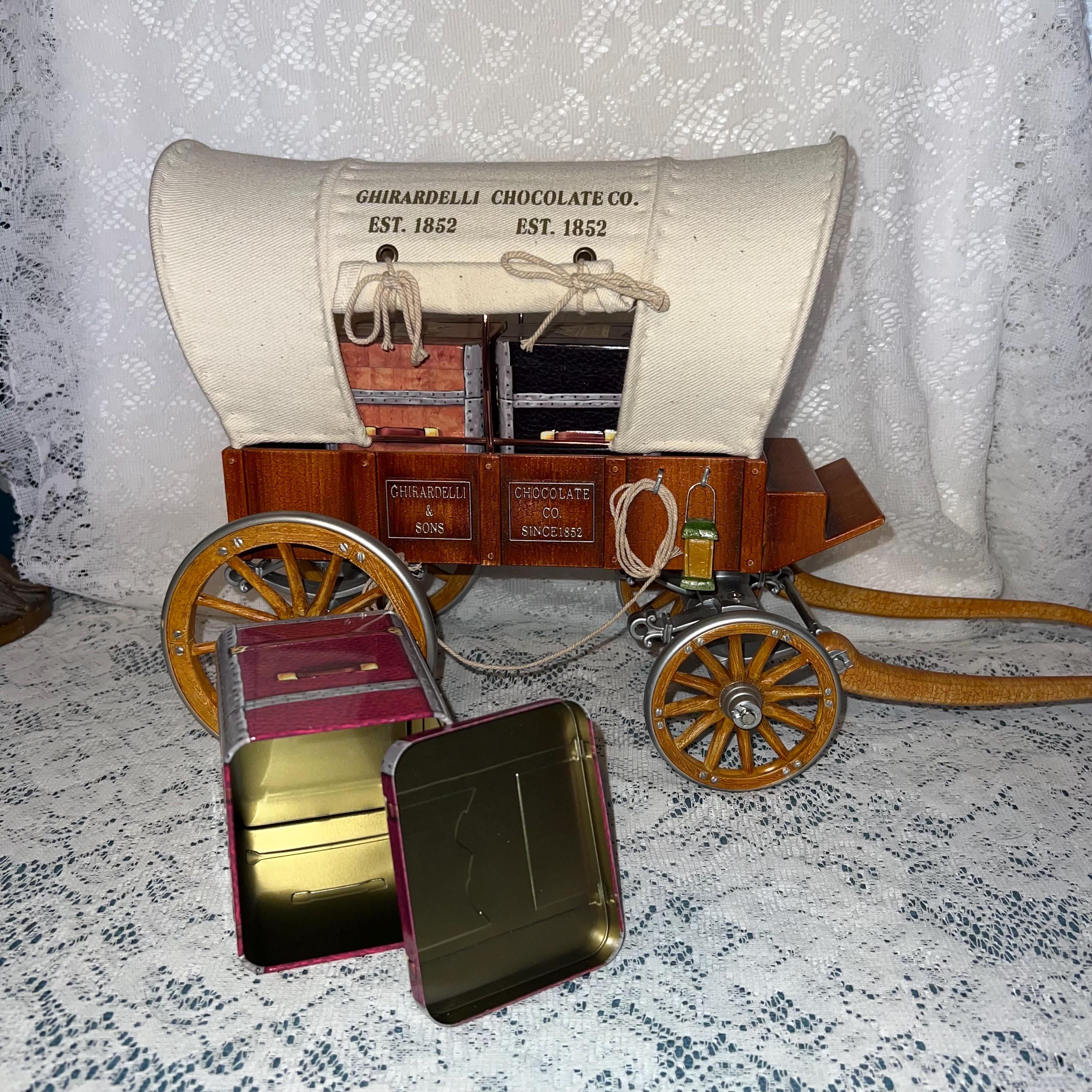Vintage Ghirardelli Chocolate Co San Francisco Replica 1852