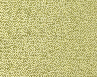 ライムグリーンとセロリグリーンの小さな小石の織り生地ヤード - 家の装飾、室内装飾品、工芸品、食器、衣装、アパレルに最適です