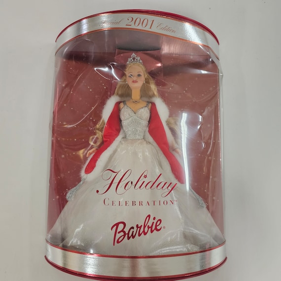 Holiday Celebration Barbie #50304 - Etsy Holiday Celebration Barbie #50304 - Etsy