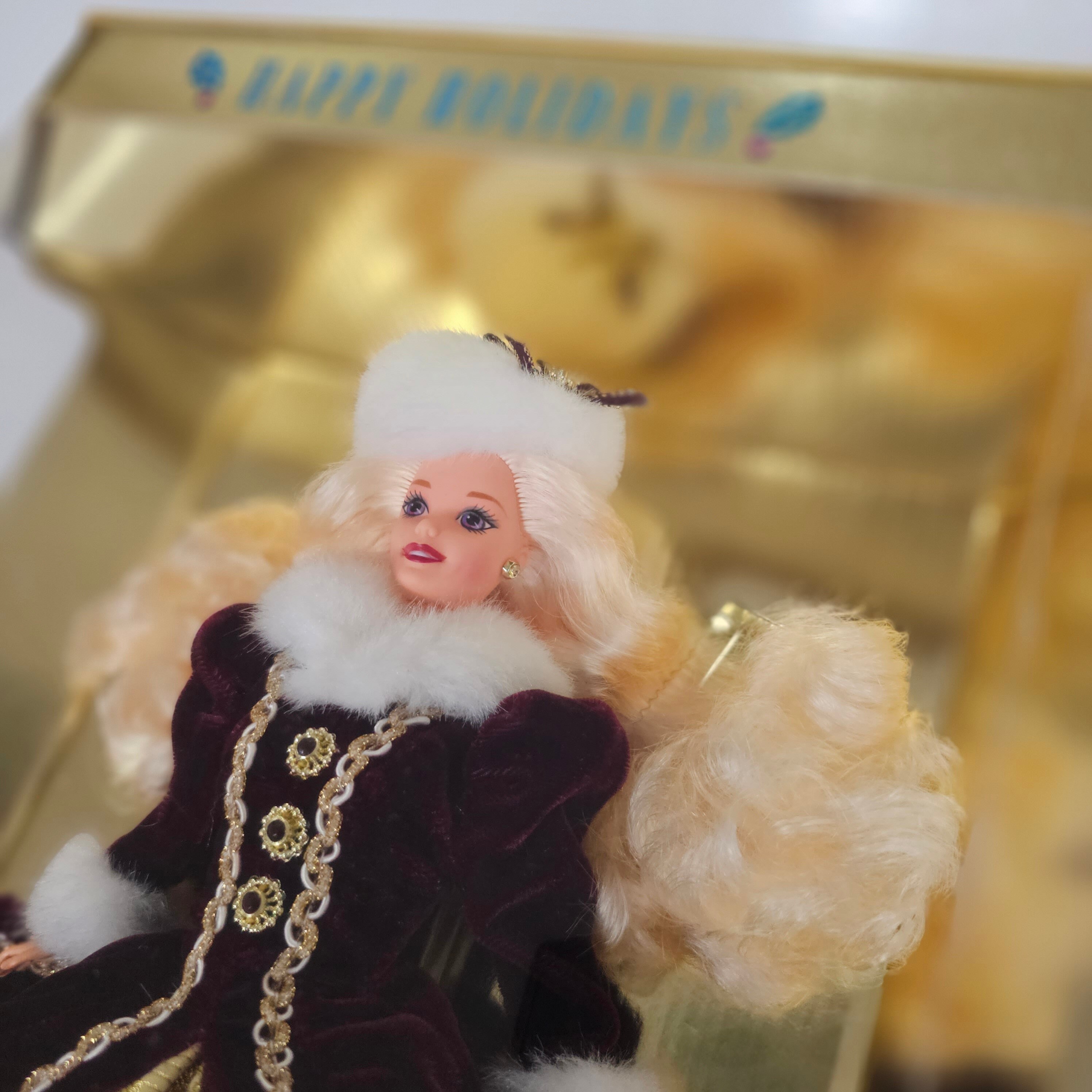 Happy Holidays Barbie 1996 RARE! - Etsy