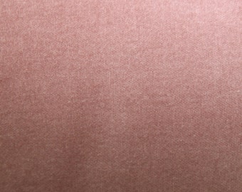 Lush Cotton Velvet in dusty mauve pink perfect for home decor, upholstery, crafts, bedding, apparel, costumes, drapery, etc...