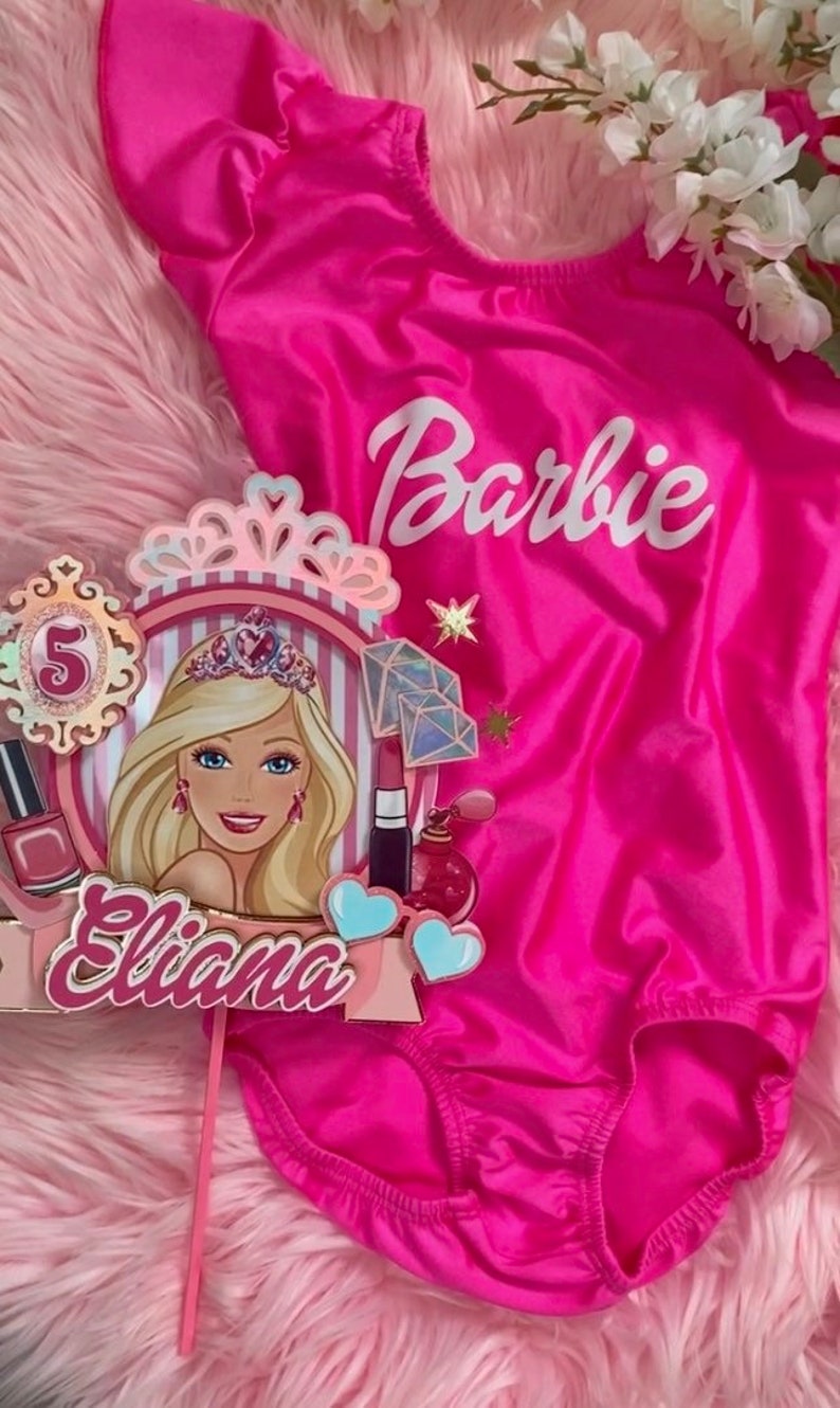 Barbie Cake Topper Barbies World Birthday Disney Theme - Etsy