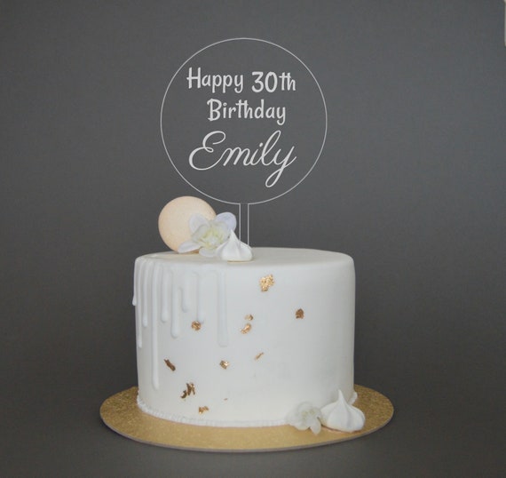 Happy Birthday Emily Cake Topper Personalised Acrylic Happy Birthday Cake Topper 30Th - Etsy India Happy Birthday Emily Cake Topper Personalised Acrylic Happy Birthday Cake Topper 30Th - Etsy India