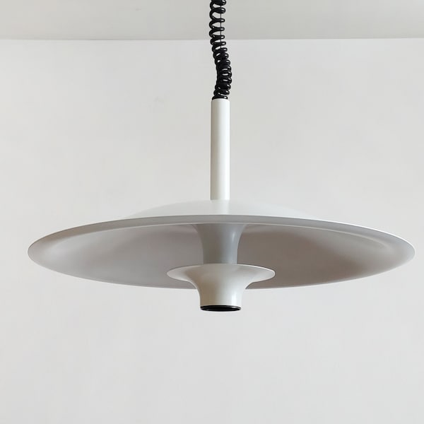 Minimalistic Midcentury Pulldown Pendant Lamp 80s| danish modern