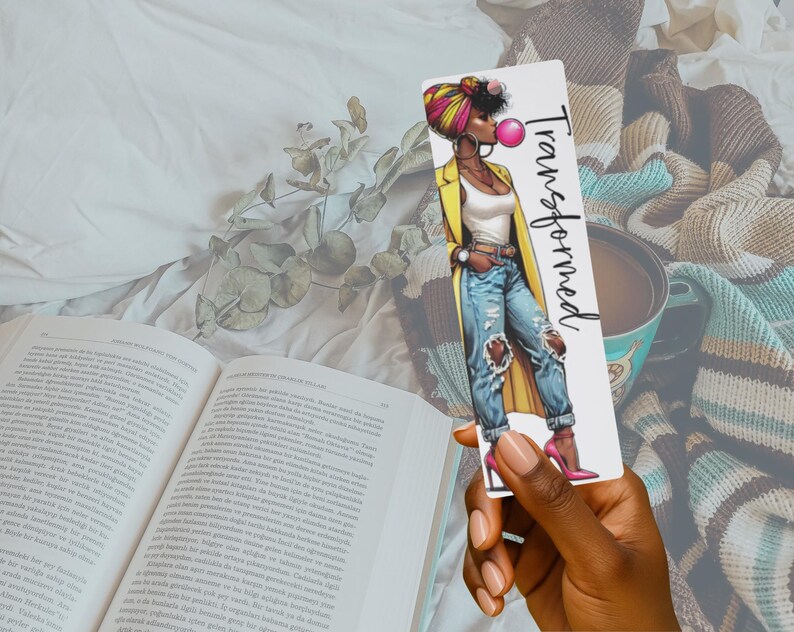 Transformed Inspirational Bookmark for Book Lovers, Gift for Avid ...